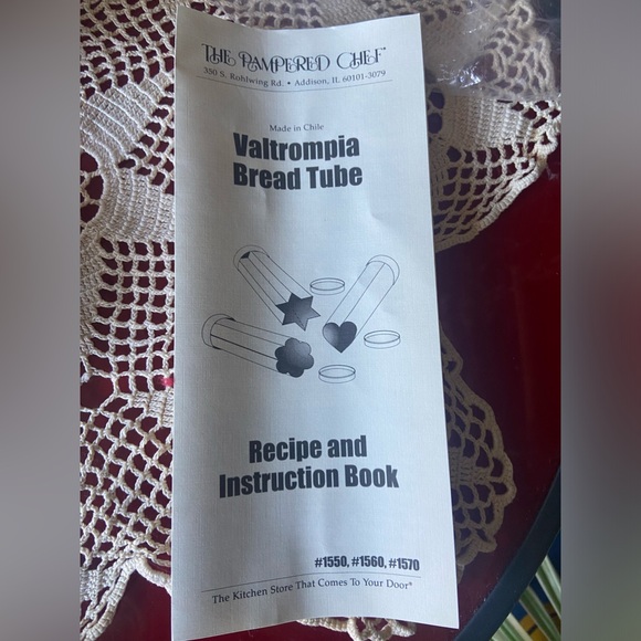 The Pampered Chef Valtrompia Star Shaped Bread Tube Oven Cylinder For Cakes, too - Picture 2 of 6